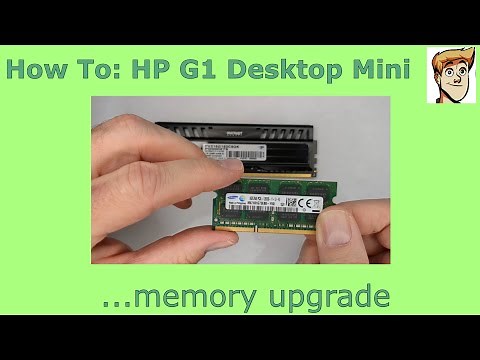 How To: Upgrade HP G1 Desktop Mini Memory