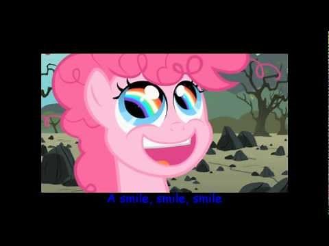 My little pony friendship is magic, Smile song lyrics (Come on everypony smile, smile, smile)