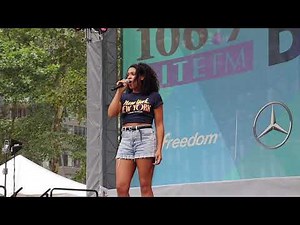 New York New York | Performed By Vanessa Sears | Broadway in Bryant Park