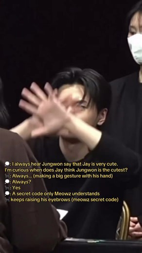 Meowz Secret Code: Jay and Jungwon's Adorable Interactions