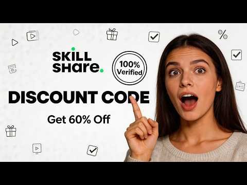 🔥 Skillshare Coupon Code 2026 ✅ BIG Discount (NEW)