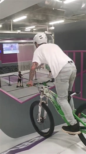 First time foam pit #backflip