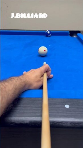 How to Shoot a Frozen Cue Ball Perfectly #8ballpool #poolshots #jbilliard #billiards