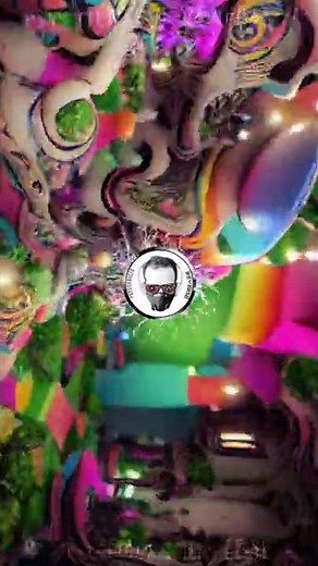 Psychedelic Visuals - Kwaku the Traveler art (4K)