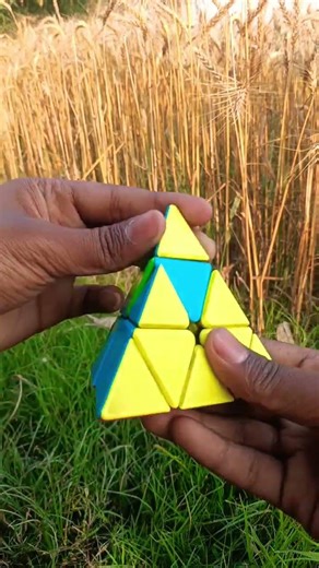 Crazy Pyraminx Pattern You Must Try 🧿