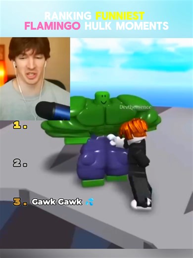 Flamingo Funniest moments #meme #fyp #roblox