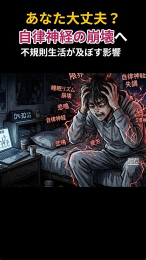 【ヤバい習慣】疲れが取れないのは「休日の寝だめ」が原因？ #shorts #自律神経を整える #睡眠改善 #健康習慣