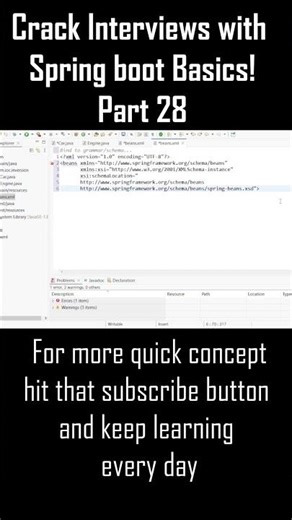 Spring XML Configuration Explained | Namespace & Bean Tag in Spring