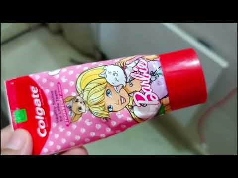 Colgate Barbie Strawberry Baby Toothpaste Review in Hindi | Best Toothpaste for Kids