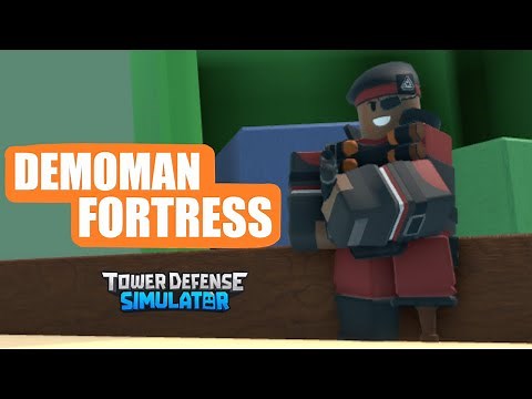 Demoman Fortress Skin Showcase | Tower Defense Simulator TDS