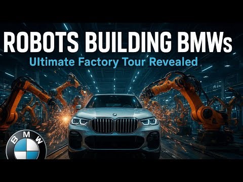 "BMW Car Factory ROBOTS in Action: Ultimate 28-Step Assembly Line Tour | How BMWs Are Built"