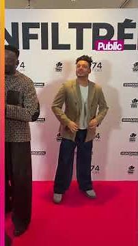 Kev Adams & Ahmed Sylla ensemble à la première du film "L'infiltrée" hier soir à Paris