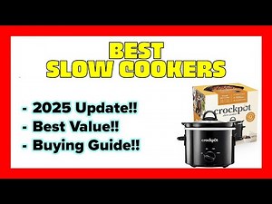 🔥TOP 7 Best slow cookers 2025 🔥 Best slow cooker on Amazon 🔥