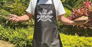 Watch BBQ Grill Aprons Men Grandpa Fathers Day Grilling Gifts Dad on Amazon Live