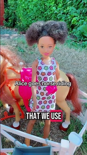 Barbie Dolls- Alice Goes Horse Riding!!