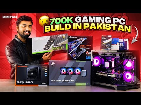 700K Gaming PC Build Pakistan | i9 14900K Build + RTX 5070 Ti Gaming PC
