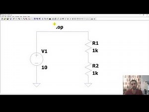 Lab 1 Task 1 Building First circuit in LTSpice
