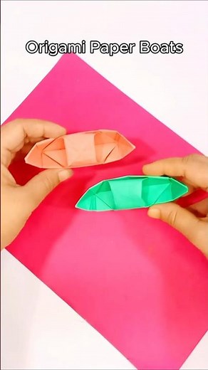 How to Make a Paper Boat | Easy Origami Boat Tutorial | DIY Paper Craft Idea