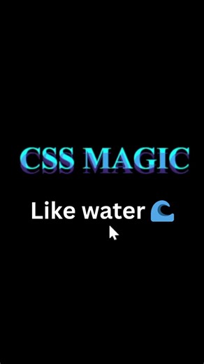 This Text Looks Alive 👀 CSS Effect #shortsviral