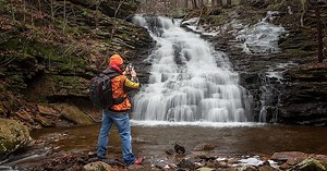 Exploring the Waterfalls of Ketchum Run in the Loyalsock State Forest