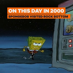 788K views · 8.1K reactions | On this day in 2000 SpongeBob visited Rock Bottom! | Nickelodeon's On This Day | Facebook