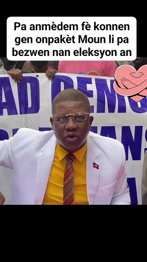 Pa anmèdem fè konnen gen onpakèt Moun li pa bezwen nan eleksyon an #AyitiNouVle #haitianfacebook #viralvideoシfyp #chanjmanposib | Haïti zen agogo