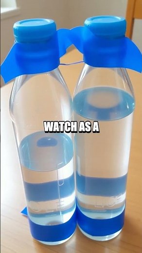 DIY Tornado in a Bottle Experiment