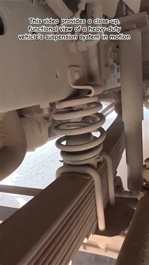 Heavy-Duty Suspension in Action: Leaf Springs vs. Road Bumps