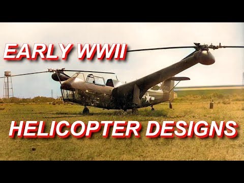 Early WWII Helicopter Designs Compilation [ WWII DOCUMENTARY ]