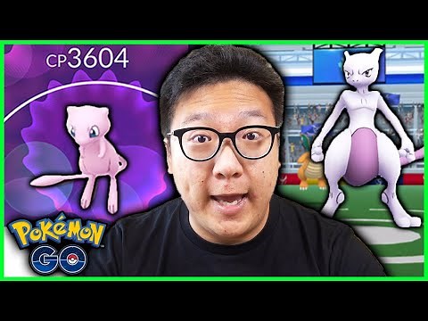 LEVEL 50 MEW VS MEWTWO IN POKEMON GO