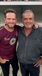 Ek en Pa Franna Benade het die voorreg gehad om vanaand die landslied te sing in Stellenbosch. Ek dink nie daar is ‘n veel groter eer nie. Dankie Pa! Dit was nou lekker. 🇿🇦 Ps. Ek en pa Franna het ‘n verrassing op my nuwe album! Baie opgewonde vir julle om te hoor! | Riaan Benade