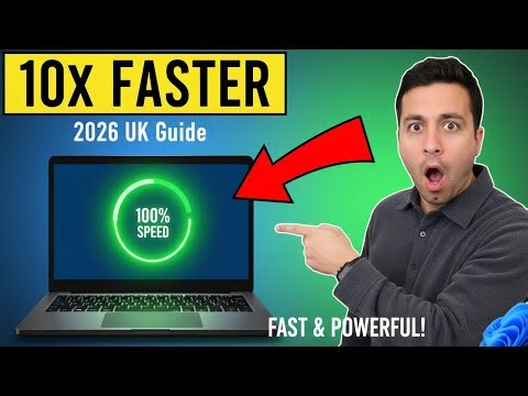 Stop Laptop Lag in Minutes! (2026 Easy Fix)