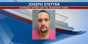 Update: Suspect in Lee Co. manhunt in custody