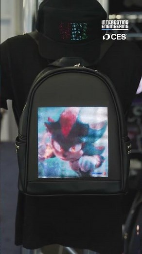 LED Personalized Backpacks at CES 2026