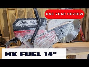 Milwaukee MX FUEL 14 Inch Cut Off Saw (1 Year Review)