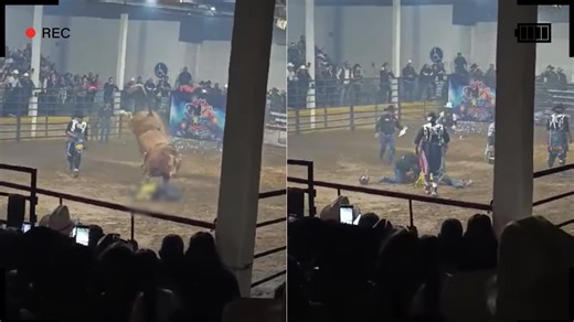 Así fue el momento en que joven resultó lesionado durante rodeo en Durango | VIDEO