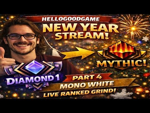 MTG Arena LIVE: Diamond 1 → Mythic Rank Grind (Holiday Stream Part 4!)