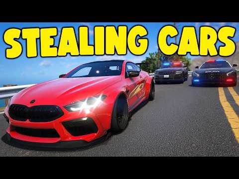 I Spent 24 Hours Boosting Cars in GTA 5 RP..