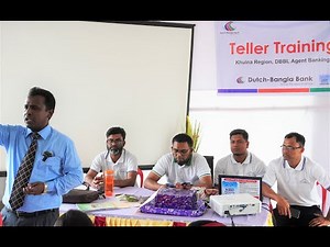 Teller Training for Dutch Bangla Bank Agent Banking