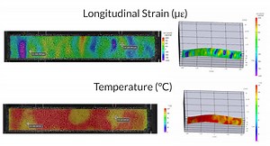 Thermomechanical Response Measurement on Composites Using Infrared Thermography and DIC — Correlated Solutions Digital Image Correlation