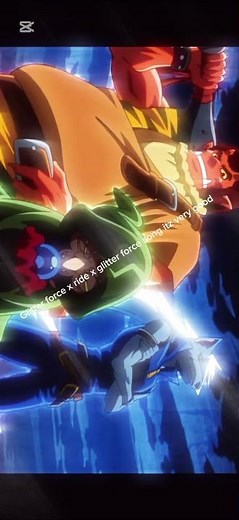 Glitter force x ride x glitter force theme song