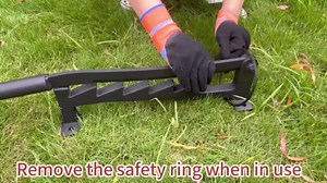 Wall Mounted Firewood Splitter with Extended Handle, Manual Kindling Splitter Wall Mounted for Soft Wood, Portable Log Splitter for Indoor and Outdor Use