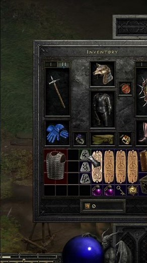 How to make "Duress" rune word body armor