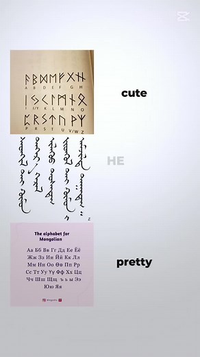 #mongolia #runic 🔥The Origin of the Mongolian Script: The Mongolian script (the traditional vertical Mongolian writing system) was officially put into use in the 13th century during the reign of Genghis Khan. 🔥Runic Script: The term runic script refers to the ancient Turkic writing system and, in Mongolia, it is most commonly known as the Orkhon–Yenisei script. The largest number of its inscriptions have been found within the territory of Mongolia.
