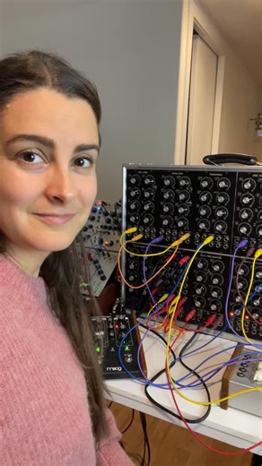 Sarah Belle Reid | A topic that comes up often in Learning Sound & Synthesis (my modular synthesis course) is “practice vs. play” — how do we balance open,... | Instagram