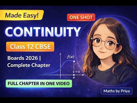 Continuity One Shot | Class 12 CBSE 2026 | Full Chapter in One Video | Boards Preparation