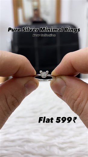 Akhoon Jewellers on Instagram: "✨ Minimal • Elegant • Timeless ✨ Pure silver minimal rings 🤍 Perfect for everyday wear 💫 Subtle design, classy finish 🌸 Made with premium quality pure silver ✨ Lightweight & comfortable ✨ Style it solo or stack it up 💍 A must-have minimal essential 🤍 Perfect gifting option 🎁 Flat ₹599 only 🔥 Limited stock available ⏳ Grab yours now 💫 DM to order 📩 Home delivery available 🚚"