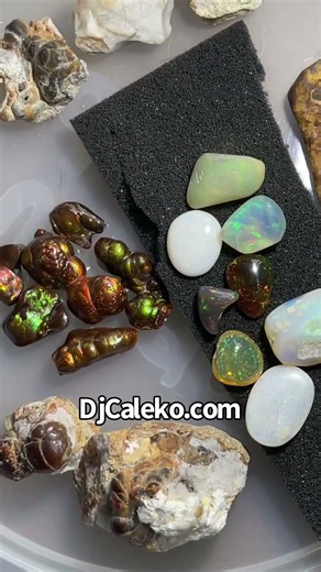 🔥 FIRE AGATE vs OPAL – Reflection vs Diffraction (The Truth ) 🔥 #fireagate #fireopal #lapidary