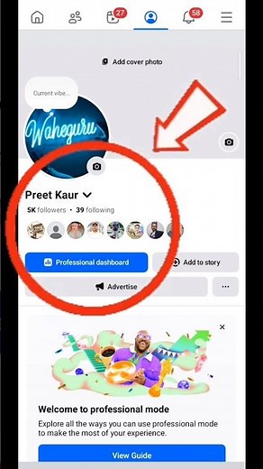 How to Turn On Facebook Professional Dashboard #facebooktips