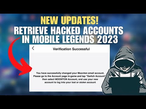 HOW TO RETRIEVE HACKED MOBILE LEGENDS ACCOUNT IN NEW UPDATES! | MLBB 2023